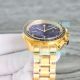 Swiss Replica Omega Speedmaster Moonwatch All Gold Case Black Face 42mm Watch (4)_th.jpg